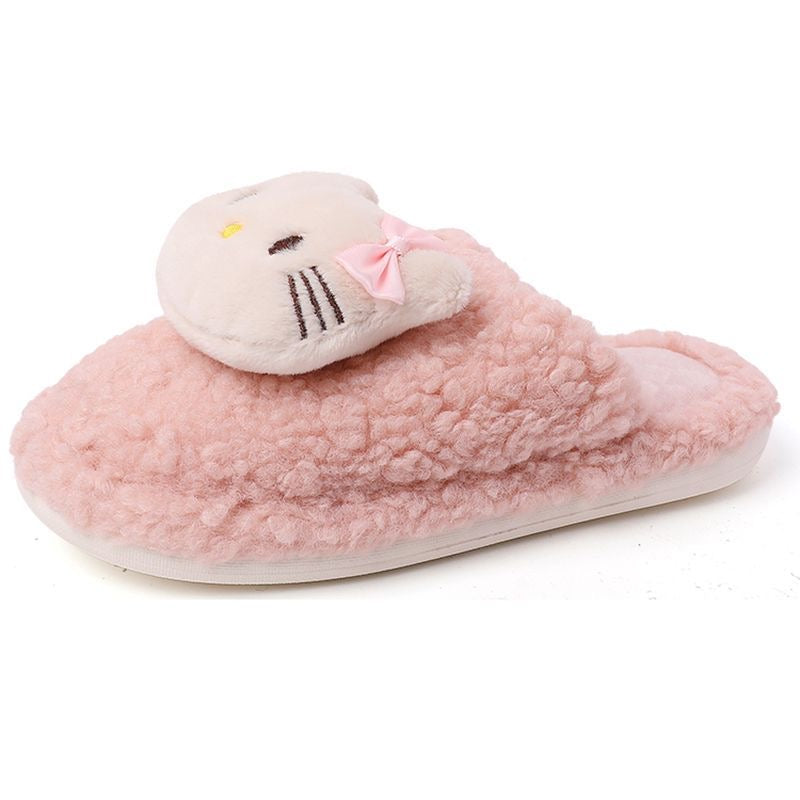 2024 Winter Women’s Kitty Slippers - Cute, Lightweight, Non-Slip